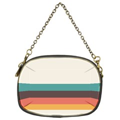 Classic Retro Stripes Chain Purse (one Side) by tmsartbazaar