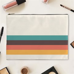 Classic Retro Stripes Cosmetic Bag (xl) by tmsartbazaar