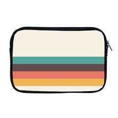 Classic Retro Stripes Apple Macbook Pro 17  Zipper Case by tmsartbazaar