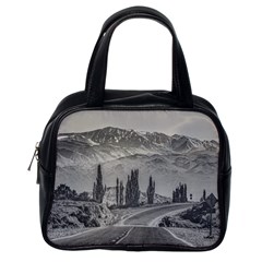 Deserted Landscape Highway, San Juan Province, Argentina Classic Handbag (one Side) by dflcprintsclothing