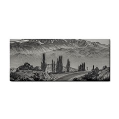 Deserted Landscape Highway, San Juan Province, Argentina Hand Towel by dflcprintsclothing