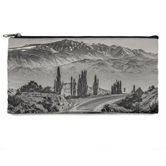 Deserted Landscape Highway, San Juan Province, Argentina Pencil Case by dflcprintsclothing