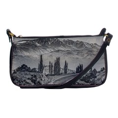 Deserted Landscape Highway, San Juan Province, Argentina Shoulder Clutch Bag by dflcprintsclothing