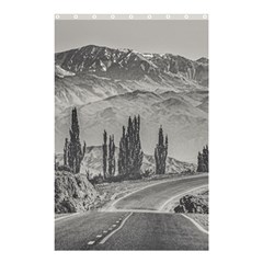 Deserted Landscape Highway, San Juan Province, Argentina Shower Curtain 48  X 72  (small)  by dflcprintsclothing