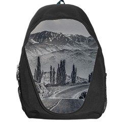 Deserted Landscape Highway, San Juan Province, Argentina Backpack Bag by dflcprintsclothing