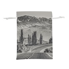 Deserted Landscape Highway, San Juan Province, Argentina Lightweight Drawstring Pouch (l) by dflcprintsclothing