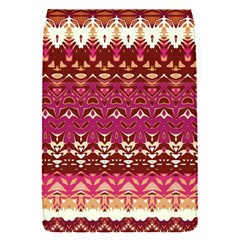 Boho Fuschia And Gold Pattern Removable Flap Cover (s) by SpinnyChairDesigns