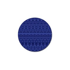 Boho Navy Blue  Golf Ball Marker (10 Pack) by SpinnyChairDesigns