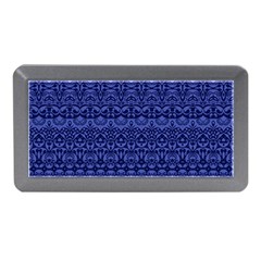 Boho Navy Blue  Memory Card Reader (mini) by SpinnyChairDesigns