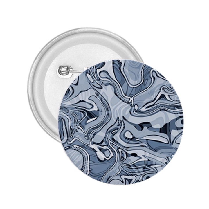 Faded Blue Abstract Art 2.25  Buttons