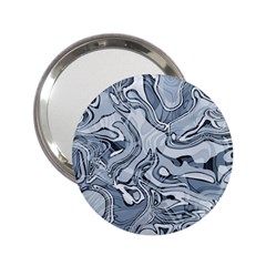 Faded Blue Abstract Art 2 25  Handbag Mirrors by SpinnyChairDesigns