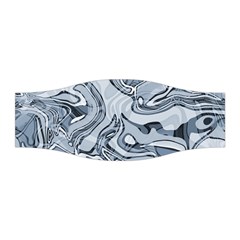 Faded Blue Abstract Art Stretchable Headband by SpinnyChairDesigns