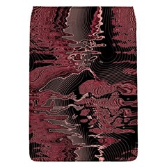 Red Black Abstract Art Removable Flap Cover (s) by SpinnyChairDesigns