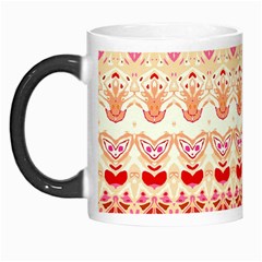 Boho Red Gold Morph Mugs by SpinnyChairDesigns