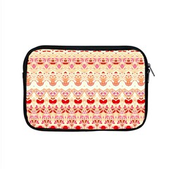 Boho Red Gold Apple Macbook Pro 15  Zipper Case by SpinnyChairDesigns