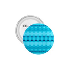 Boho Aqua Blue 1.75  Buttons