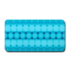 Boho Aqua Blue Medium Bar Mats