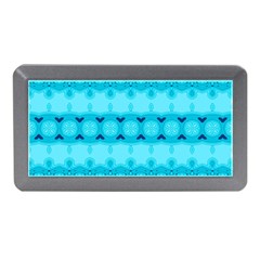 Boho Aqua Blue Memory Card Reader (Mini)