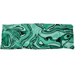 Biscay Green Swirls Body Pillow Case Dakimakura (Two Sides) Back