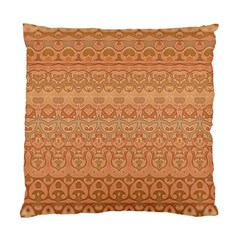 Boho Fancy Peach  Standard Cushion Case (two Sides) by SpinnyChairDesigns