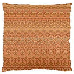 Boho Fancy Peach  Standard Flano Cushion Case (one Side) by SpinnyChairDesigns