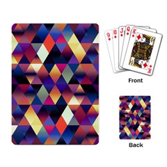 Colorful Geometric  Playing Cards Single Design (rectangle)