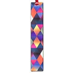 Colorful Geometric  Large Book Marks by SpinnyChairDesigns