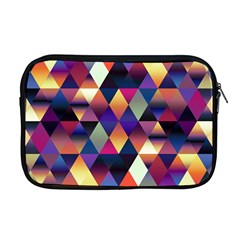 Colorful Geometric  Apple Macbook Pro 17  Zipper Case by SpinnyChairDesigns