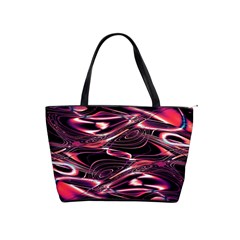 Abstract Art Swirls Classic Shoulder Handbag by SpinnyChairDesigns