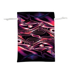 Abstract Art Swirls Lightweight Drawstring Pouch (l) by SpinnyChairDesigns