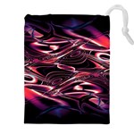 Abstract Art Swirls Drawstring Pouch (4XL) Front