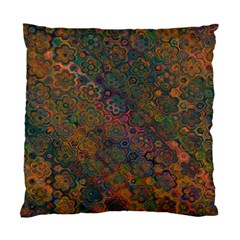 Boho Floral Pattern Standard Cushion Case (one Side) by SpinnyChairDesigns