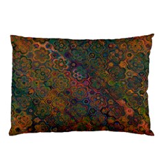 Boho Floral Pattern Pillow Case (two Sides) by SpinnyChairDesigns