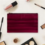 Dark Rose Pink Ombre  Cosmetic Bag (Medium) Front