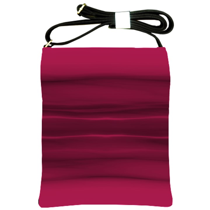 Dark Rose Pink Ombre  Shoulder Sling Bag