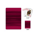 Dark Rose Pink Ombre  Playing Cards Single Design (Mini) Back