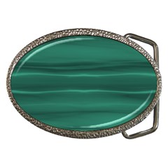 Biscay Green Ombre Belt Buckles by SpinnyChairDesigns