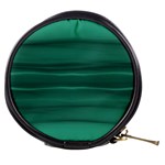 Biscay Green Ombre Mini Makeup Bag Front