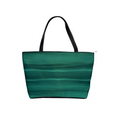 Biscay Green Ombre Classic Shoulder Handbag by SpinnyChairDesigns