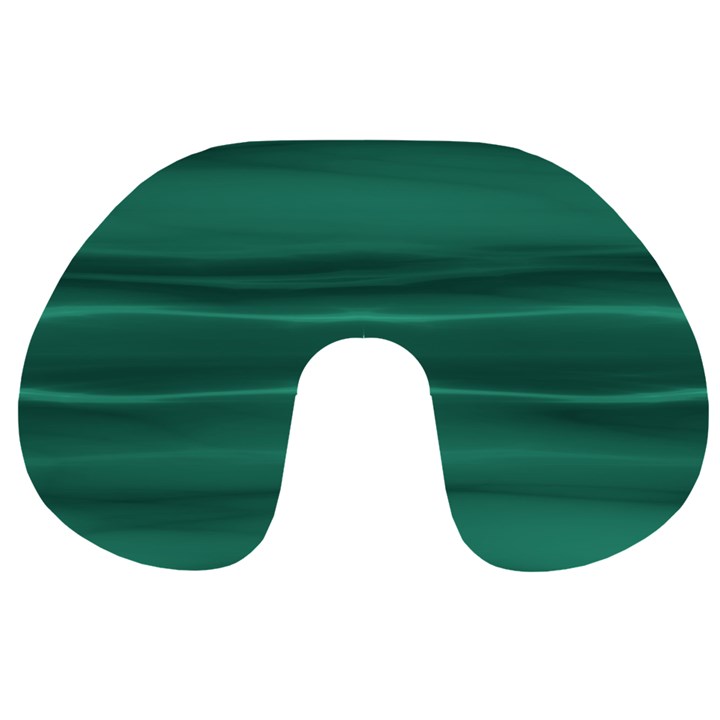 Biscay Green Ombre Travel Neck Pillow