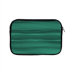 Biscay Green Ombre Apple Macbook Pro 15  Zipper Case by SpinnyChairDesigns