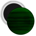 Emerald Green Ombre 3  Magnets Front