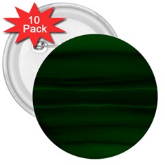 Emerald Green Ombre 3  Buttons (10 Pack)  by SpinnyChairDesigns