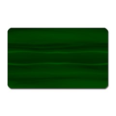 Emerald Green Ombre Magnet (rectangular) by SpinnyChairDesigns