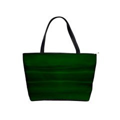 Emerald Green Ombre Classic Shoulder Handbag by SpinnyChairDesigns