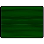 Emerald Green Ombre Fleece Blanket (Large)  80 x60  Blanket Front