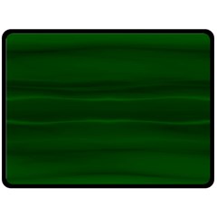 Emerald Green Ombre Double Sided Fleece Blanket (large)  by SpinnyChairDesigns