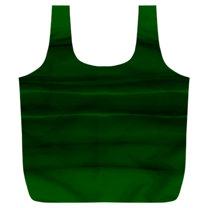 Emerald Green Ombre Full Print Recycle Bag (XXXL)