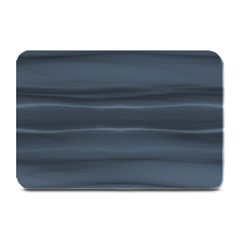 Faded Denim Blue Grey Ombre Plate Mats