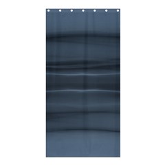 Faded Denim Blue Grey Ombre Shower Curtain 36  x 72  (Stall) 